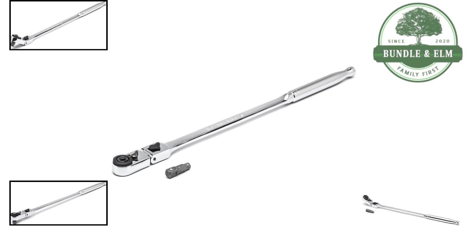 Mechanical 1/4″ Drive Ratchet with 72 Tooth Design and Locking Flex Capability
