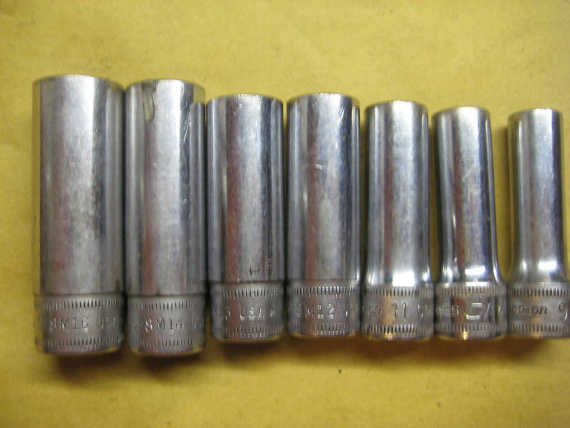 Snap-On 6-Pt Dp Metric / Non-Metric Sockets Priced to S