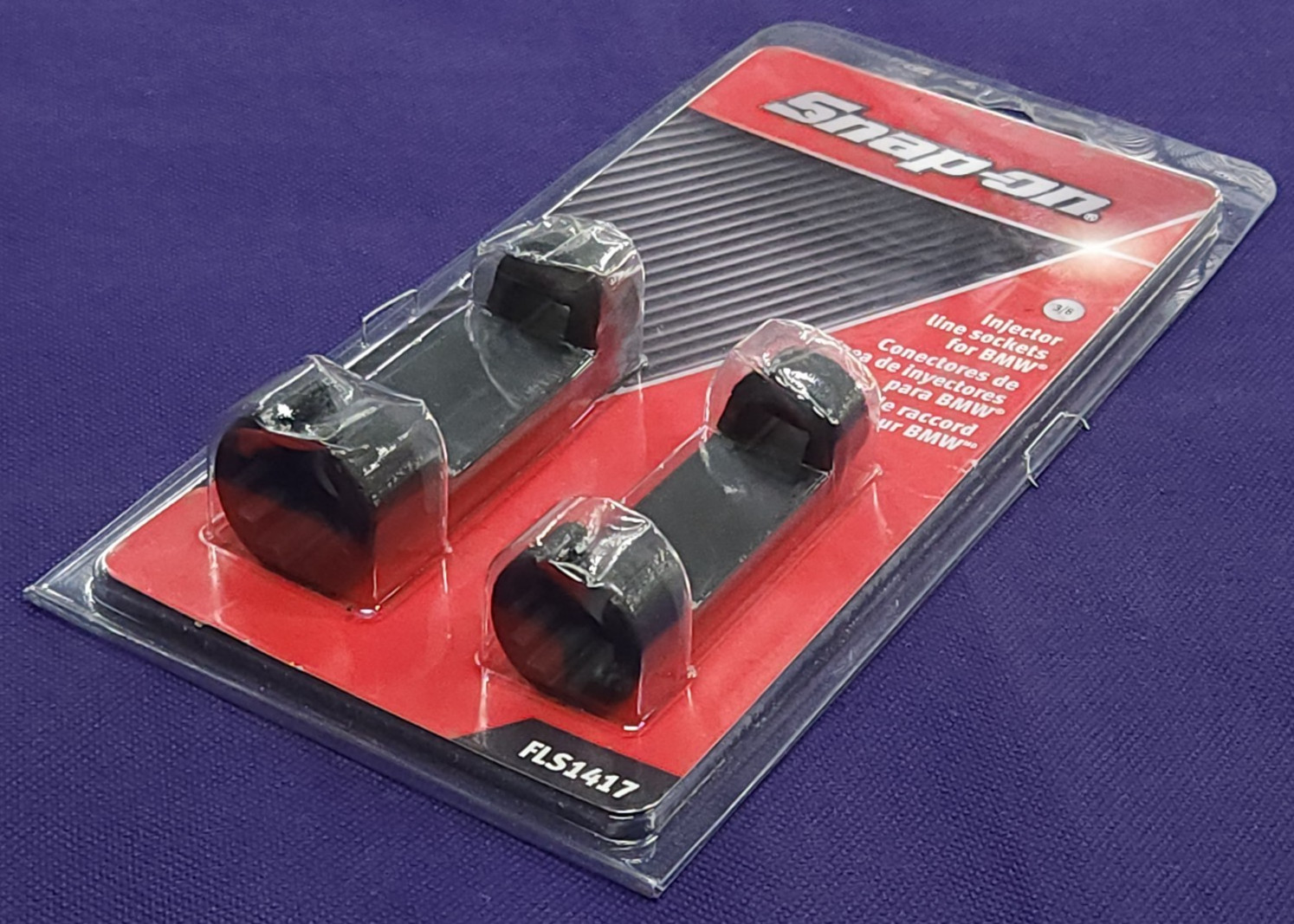 NICE! Snap-On FLS1417 3/8″ Injector Line Sockets for BMW