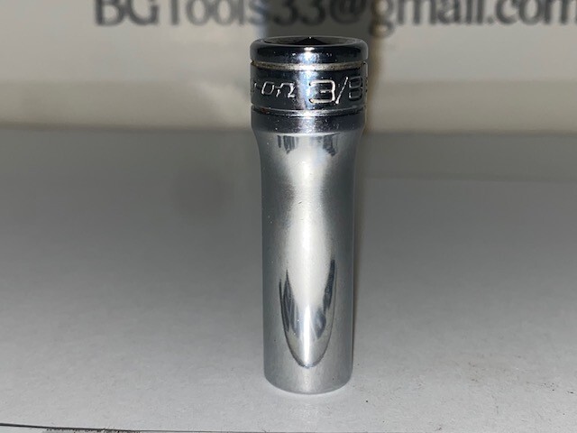 Snap-On SFS121 3/8″ Drive 6-Point SAE 3/8″ Flank Drive® Deep Socket