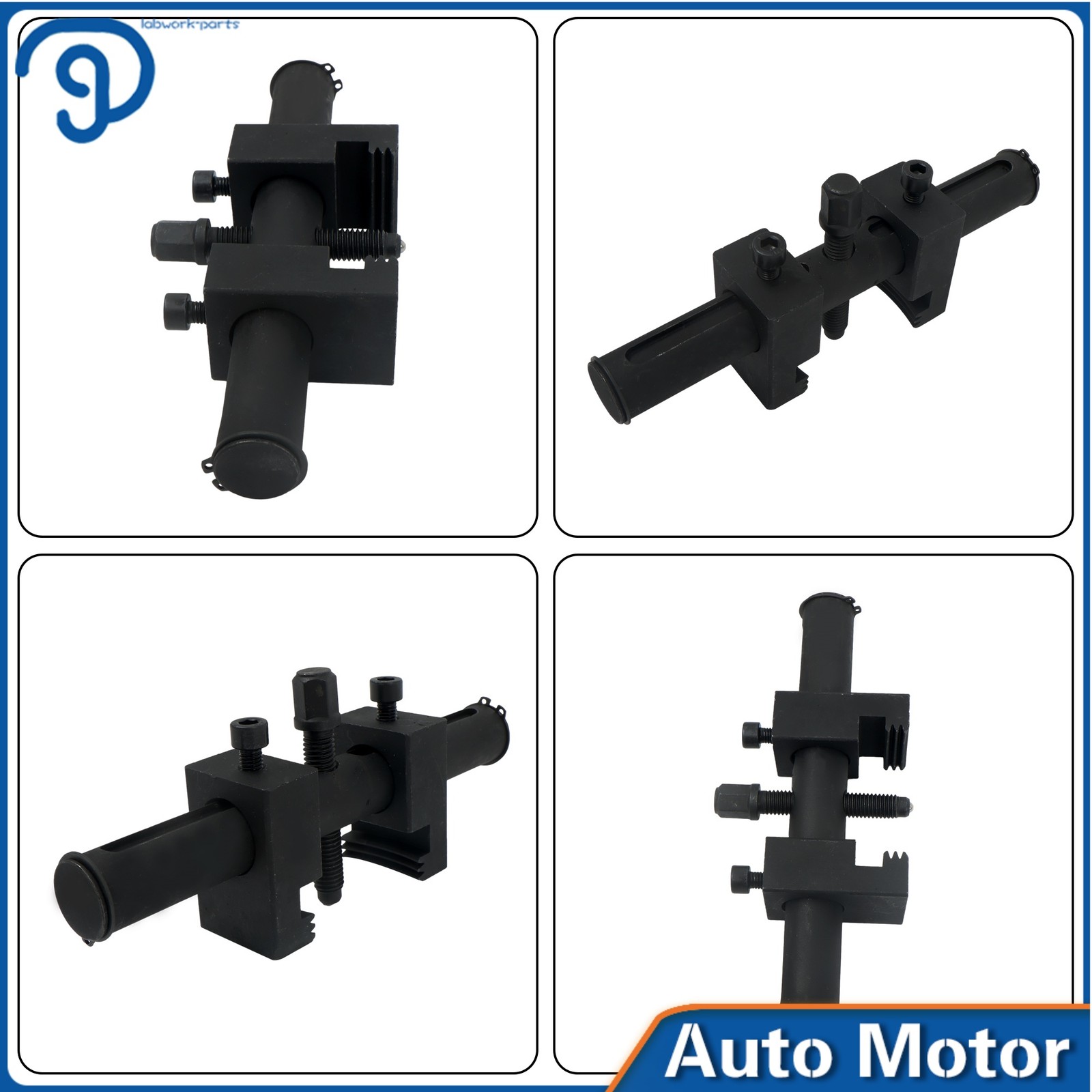 UNIVERSAL NEW PULLER FOR RIBBED DRIVE PULLEY CRANKSHAFT REMOVER TOOL KIT