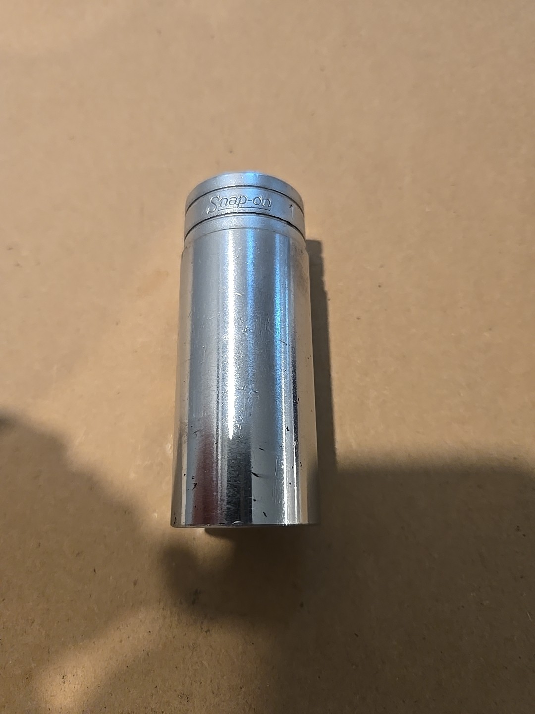 Snap On 1/2″ Drive 1″ 6PT SAE Deep Chrome Socket USA TS321