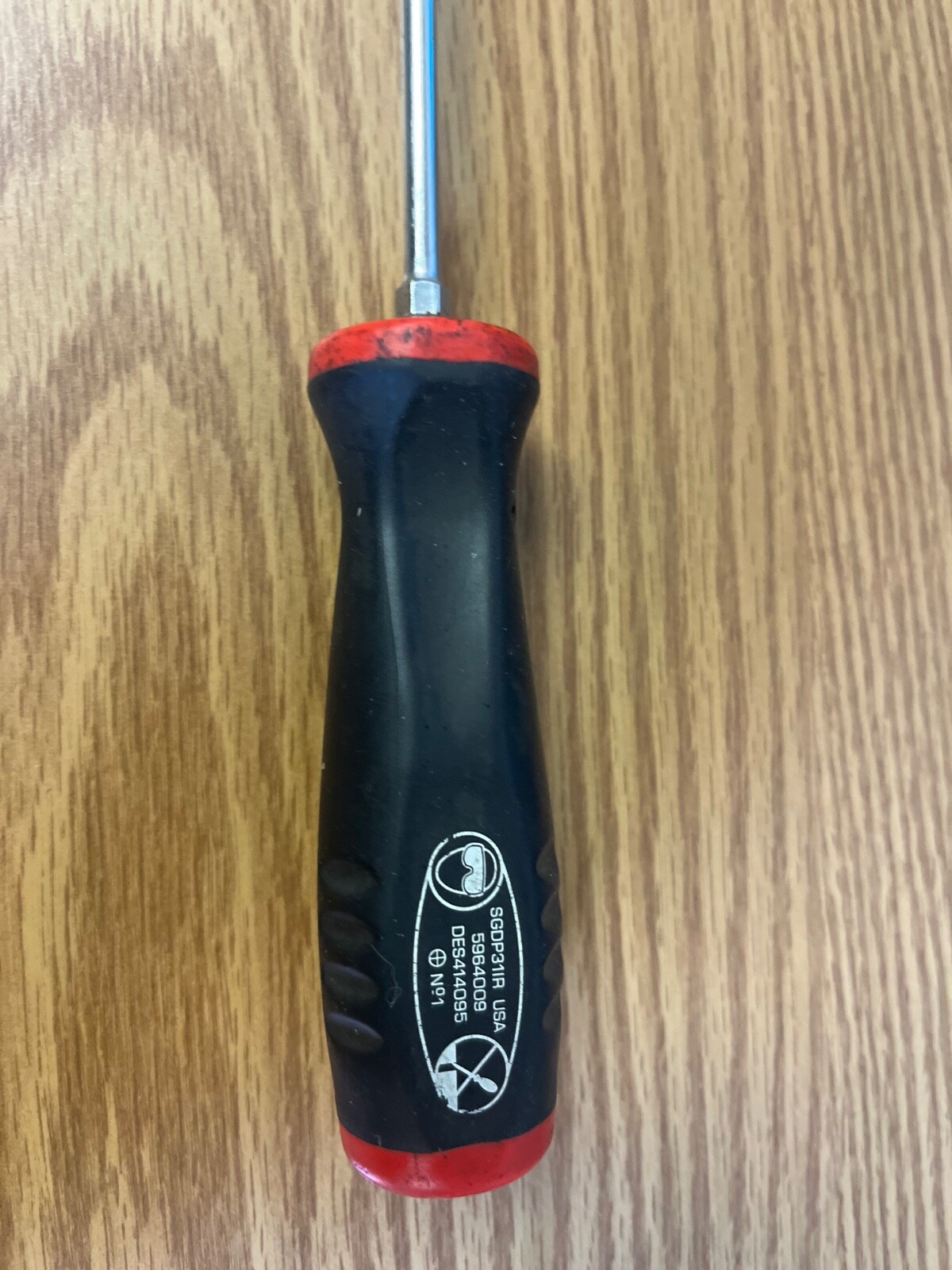 SNAP ON – SGDP31R – NO1 PHILLIPS SCREWDRIVER 7.25″ LONG – ITEM SGDP31R #2F *****