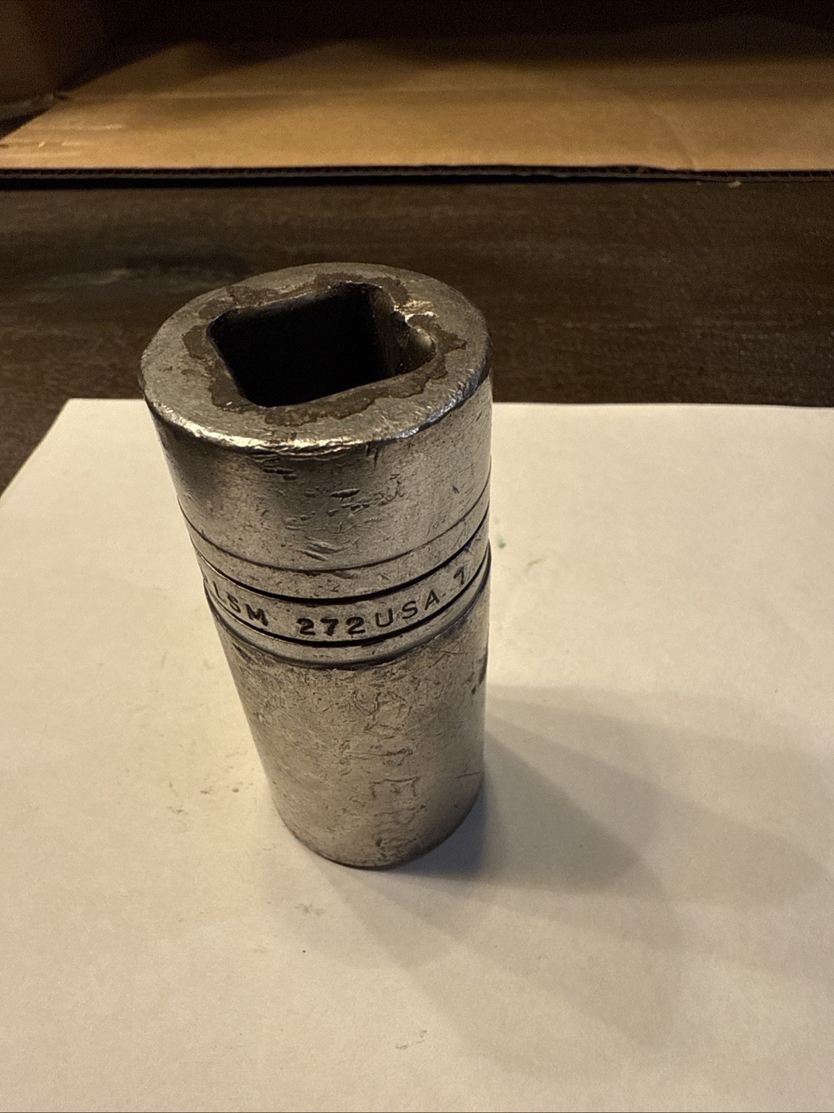 Snap On 3/4″ Drive 1-1/16″/27MM 6PT SAE Deep Chrome Socket LS342 LSM 272