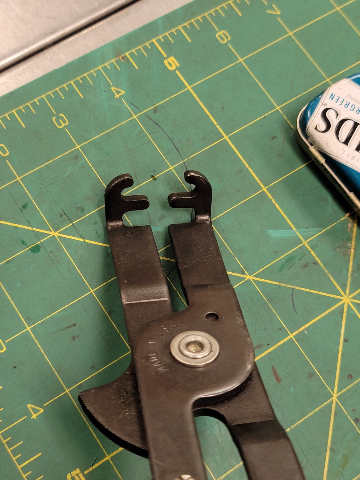 Vintage K-D Mfg KD Tools Model 1114 Piston Ring Compressor Pliers Made in USA