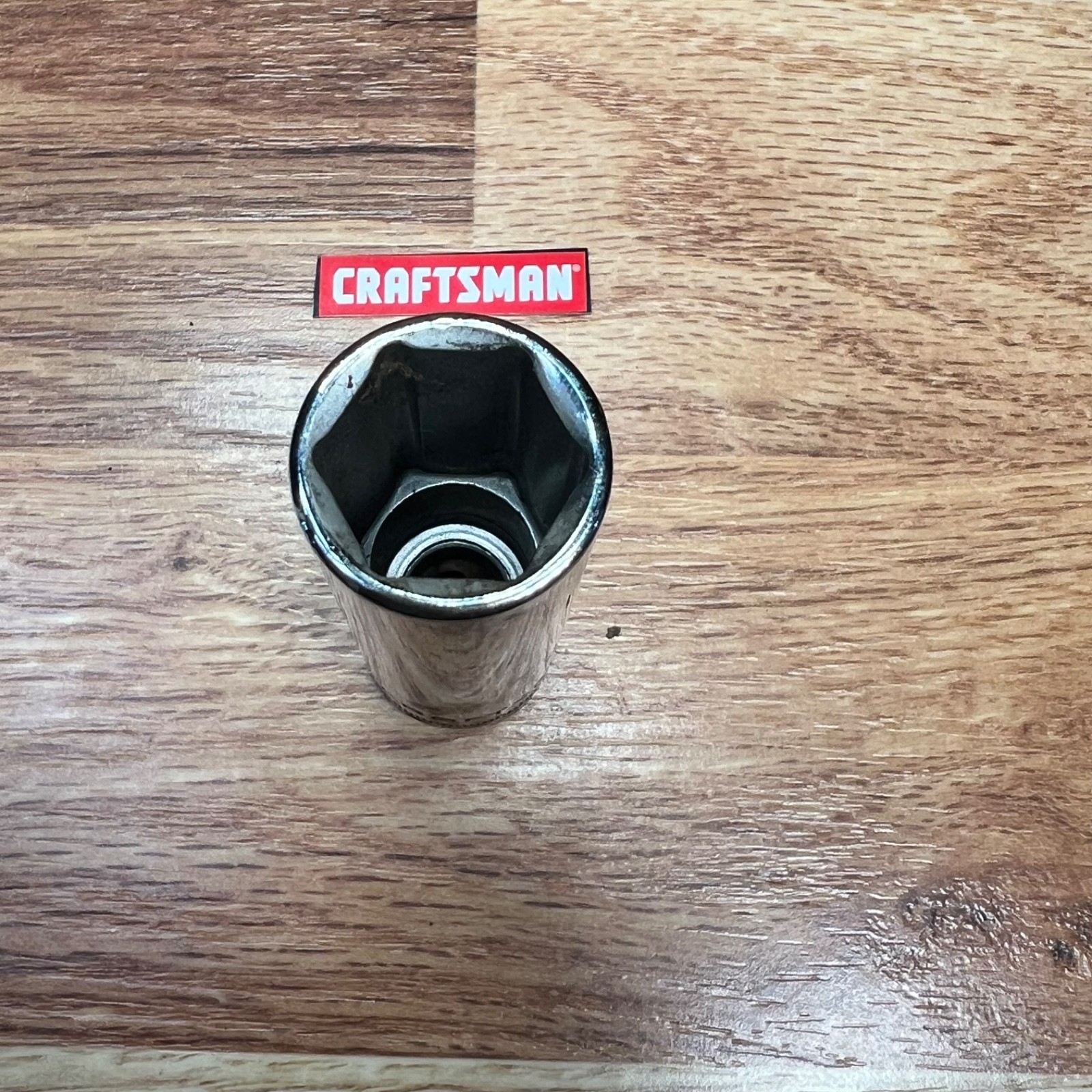 Craftsman S-AG 44432 deep socket 15mm 6 point 3/8” drive Ultrasonic Cleaned