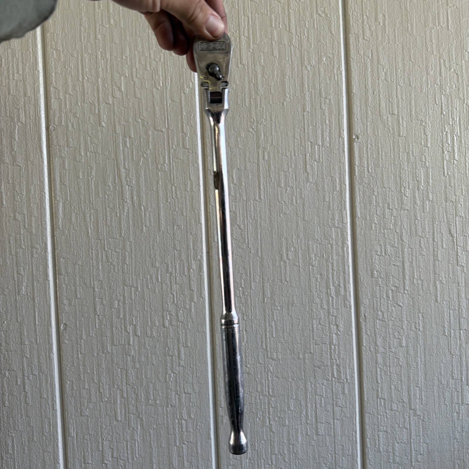 ICON 3/8 in. Drive Professional Long-Reach Flex-Head Ratchet