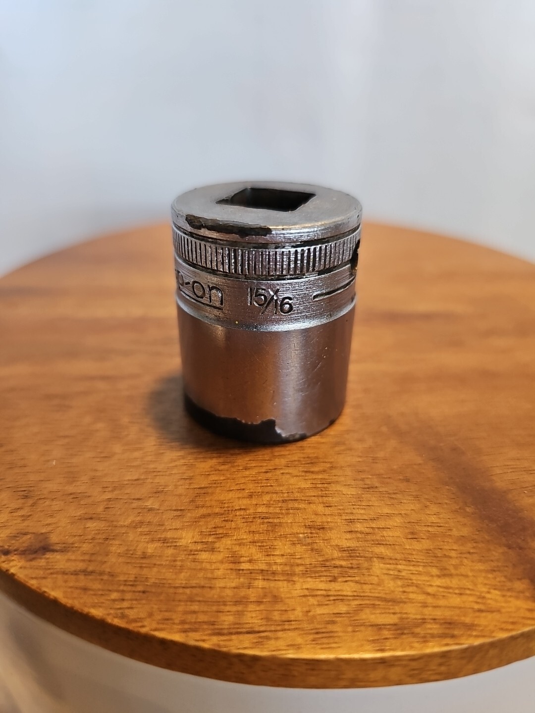 SNAP ON SW300 320 1/2 1/2″ DRIVE, 15/16″ & 1″ SOCKET, SHALLOW, 12 PT Vintage G
