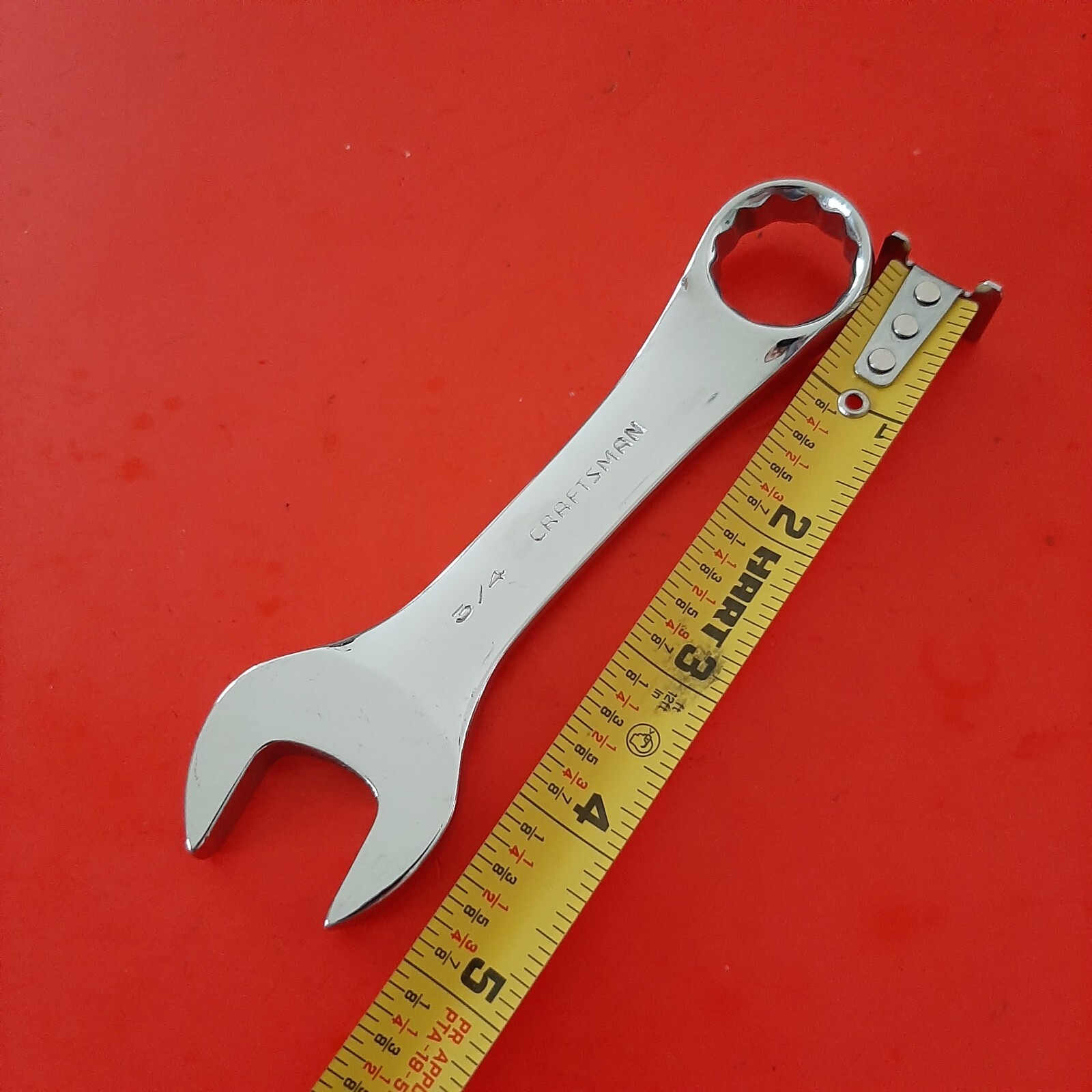 Craftsman Professional Tools USA 3/4″ Stubby Combination Wrench 12 Point 44109