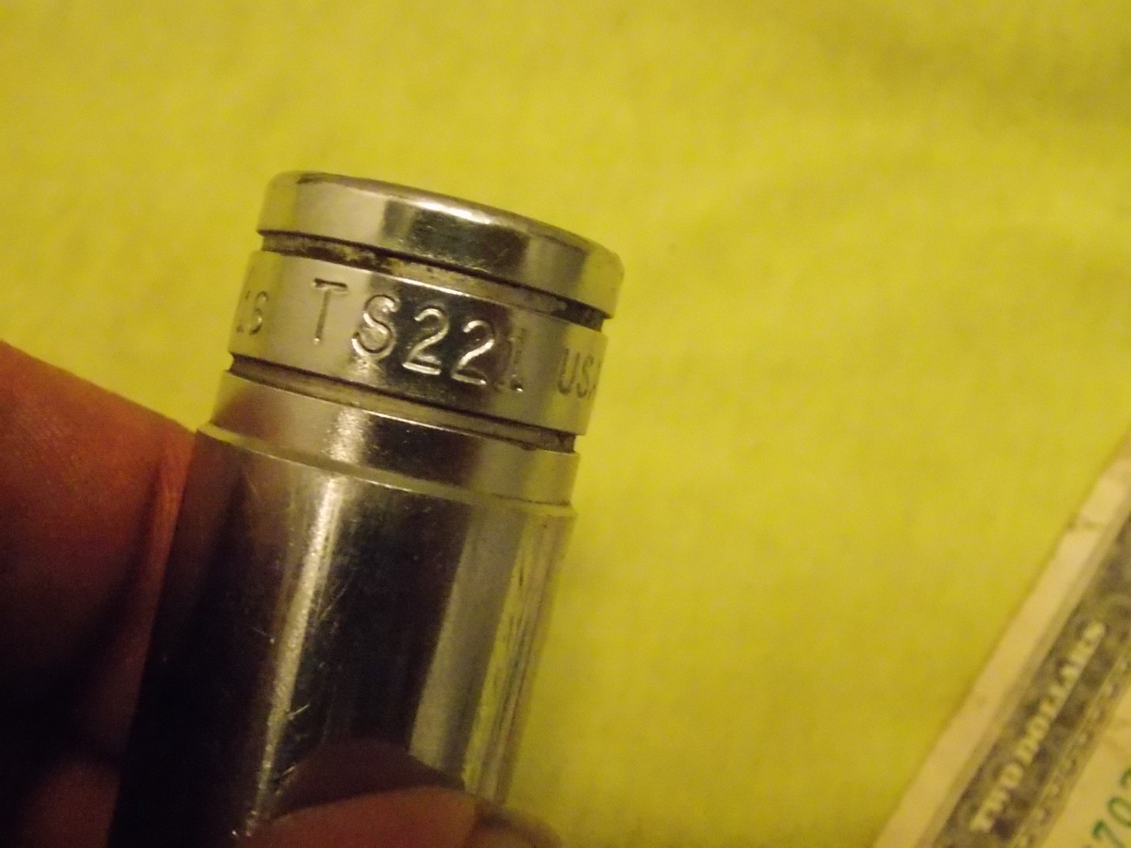 Snap-on TS361 1/2″ Drive 1-1/8 6-Point Deep Socket TS221 11/16 FREE Ship After1
