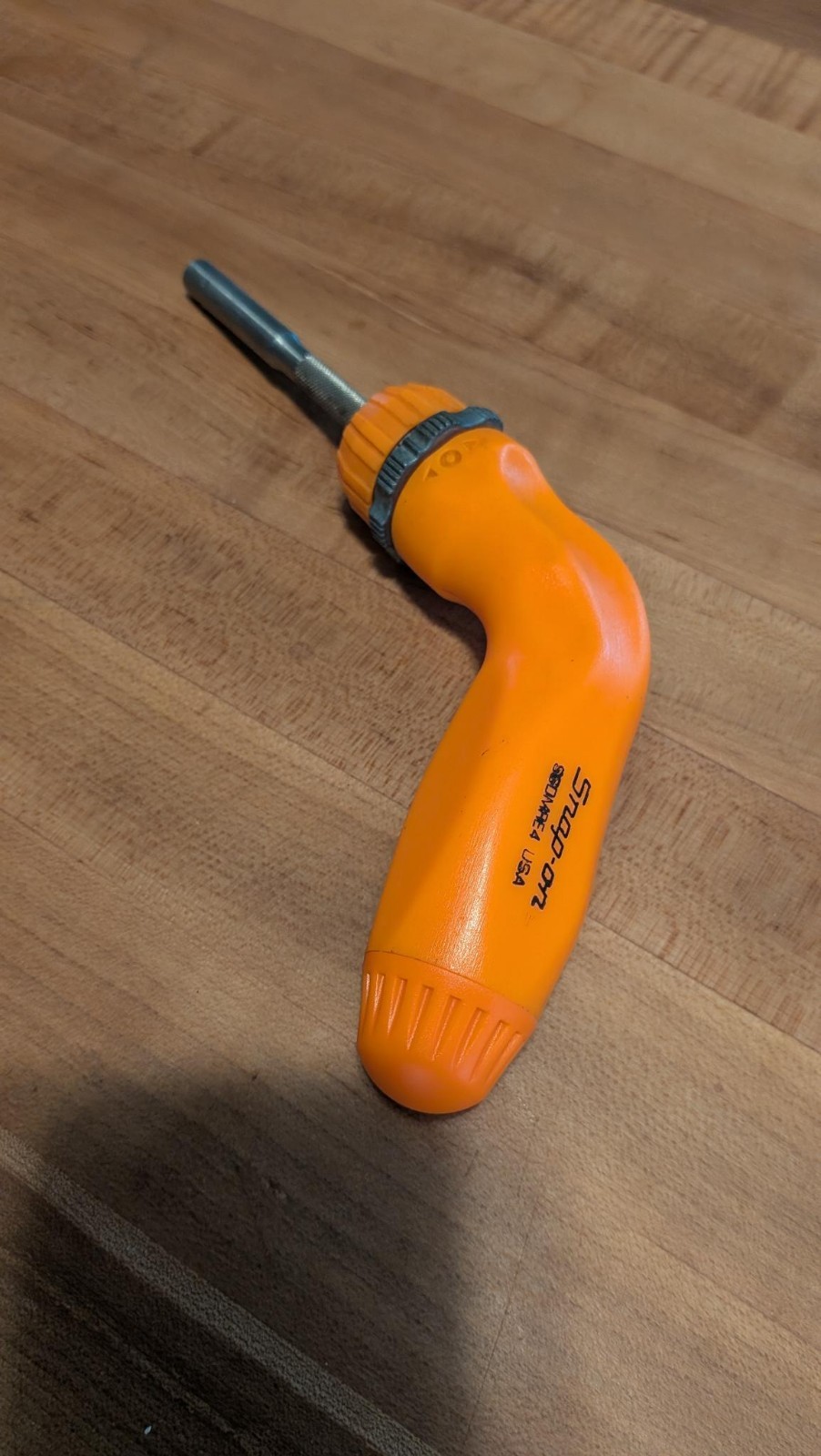 Snap-on ratcheting Screwdriver Vintage SSDMRE4 Great condition!