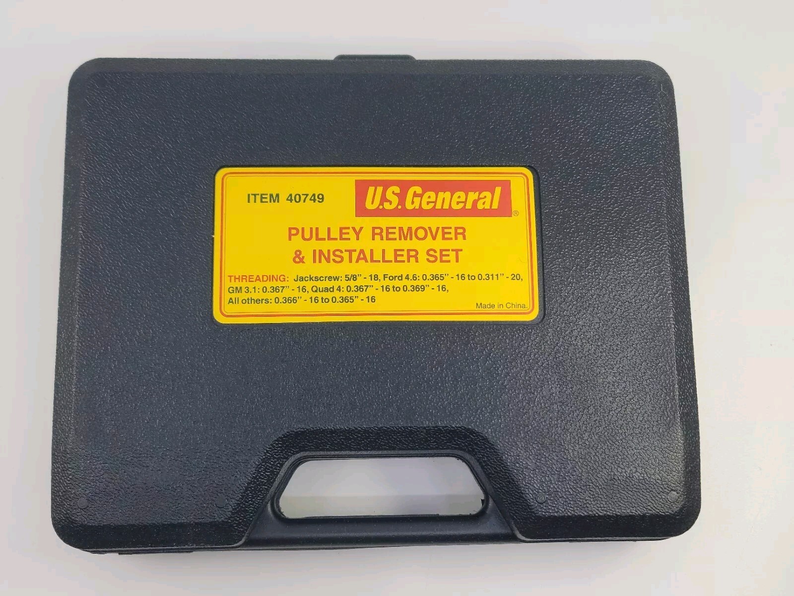 US General 40749 Pulley Remover And Installer Set Never Used Free Shipping New