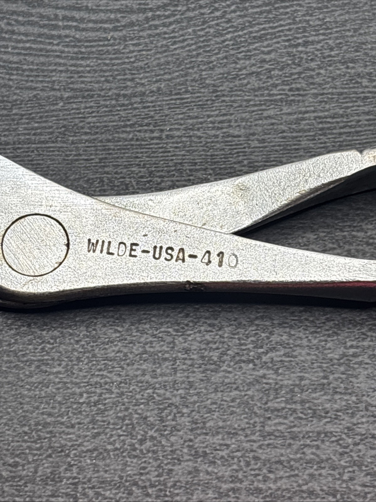 Vintage Wilde No 410 Battery Terminal Pliers USA Made