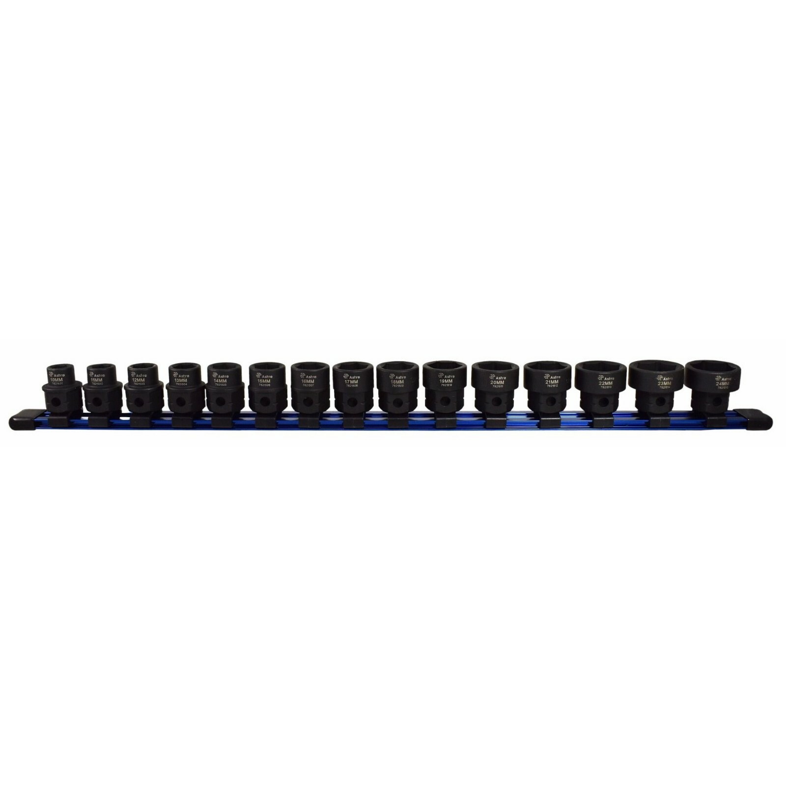 15pc Astro Pneumatic Metric Nano Air Impact 22mm Hex Socket Set 1/2″ Drive 78215