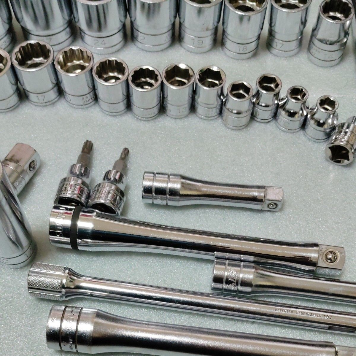 KTC Nepros Ko-ken Socket Wrench Set 3/8 1/2 Ratchet Japan Tool Lot