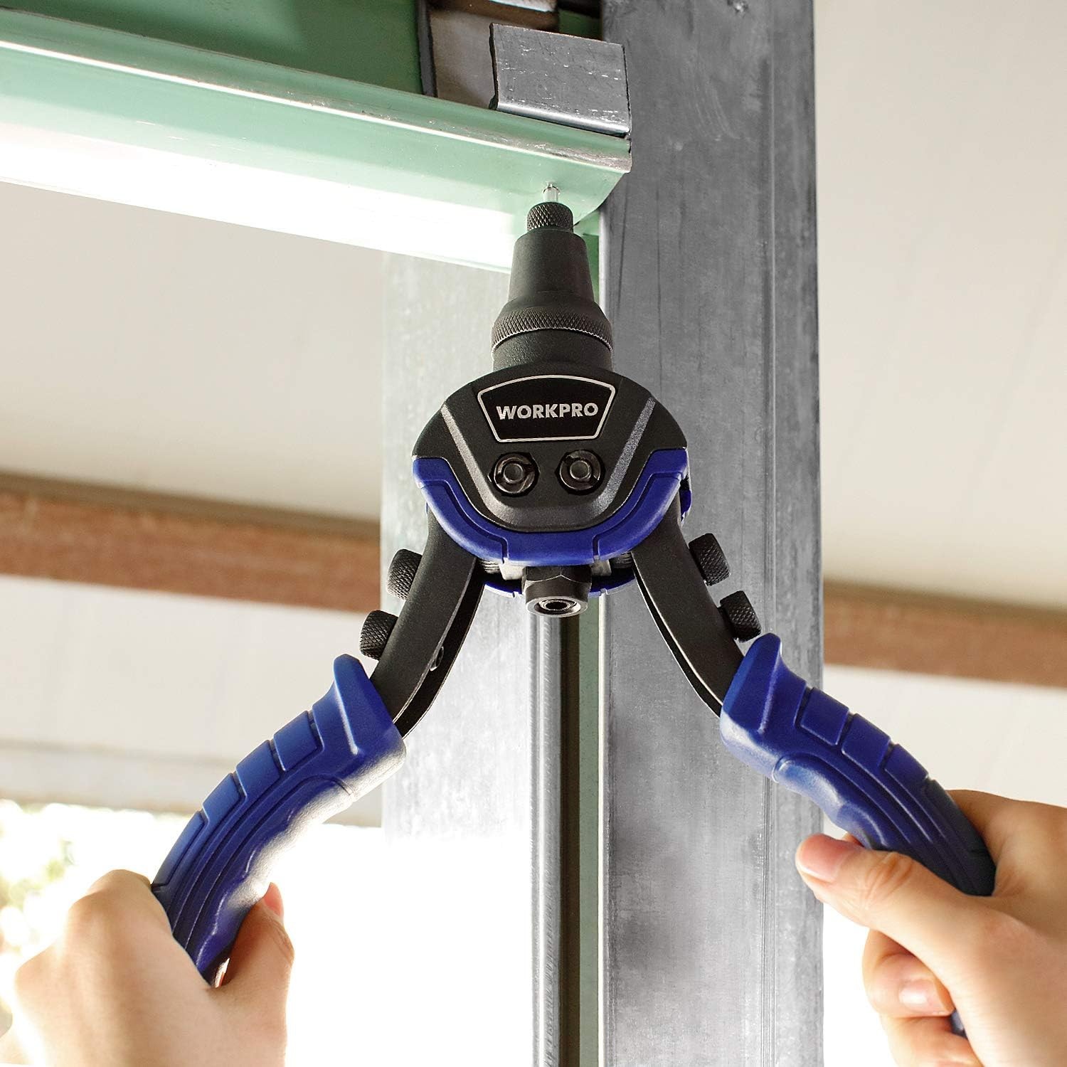 Durable 250 mm Rivet Gun Set with Multiple Nozzles & Labor-Saving Design