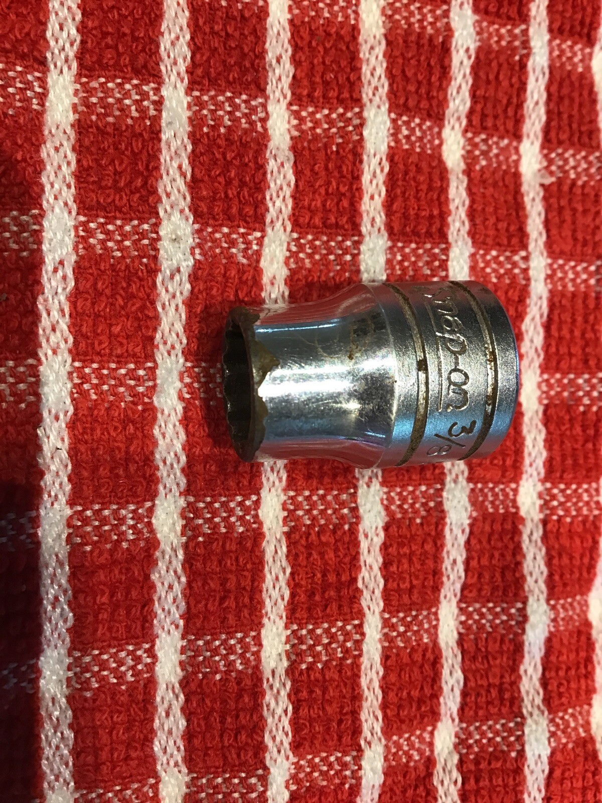 Snap-On 3/8″ Drive 12-Point 3/8″ Shallow Socket #F121 ***free shipping***