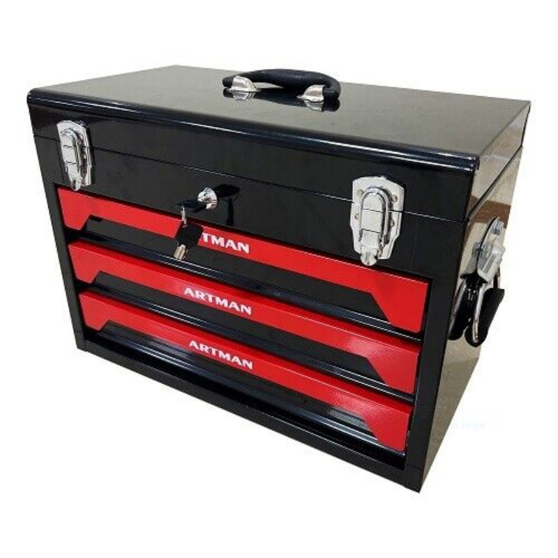 339 Pcs Mechanics Tool Set Socket Ratchet Kit 3 Drawer Box Professional Repair