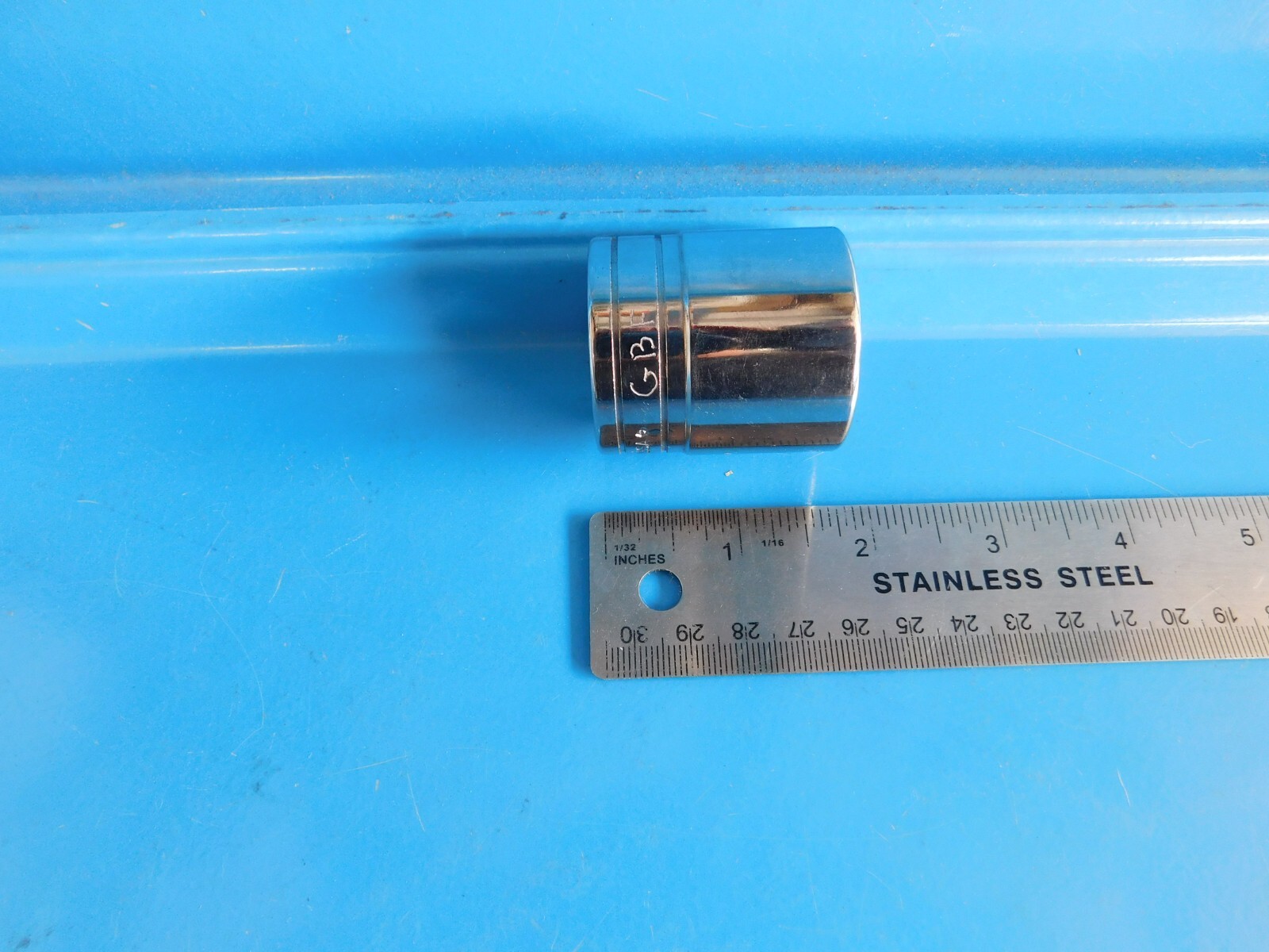 USED,SNAP ON TOOLS (1-3/16 IN.) SHORT 12 POINT SOCKET 1/2 IN. DR. , PART #SW381
