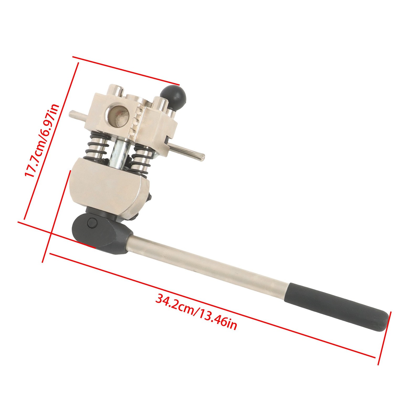LABLT Brake Line Flaring Tool Kit Double Flaring Tool For 3/16″ 1/4″ 5/16″ 3/8″