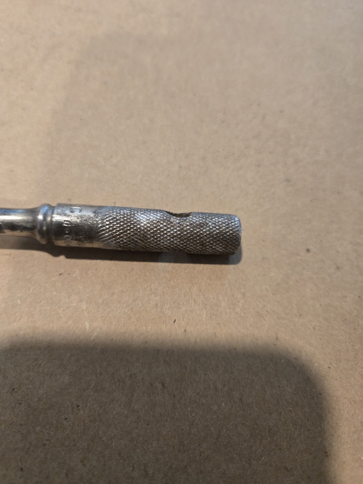 Snap On Vintage 1/4″ Drive 6″ Long Chrome Breaker Bar USA READ AD TM-10-D