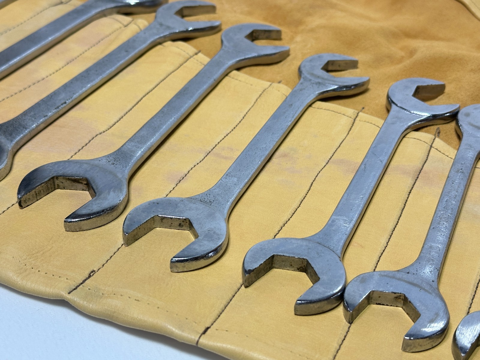 🇺🇸 VULCAN Williams 17pc USA SAE 3/8 to 1-7/16″ Open-End 4-Way Angle Wrench Set