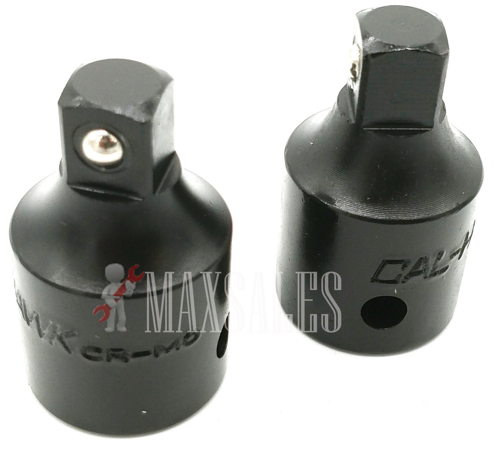 2pc SET 1/2 to 3/8 SOCKET REDUCER ADAPTERS IMPACT CR-M