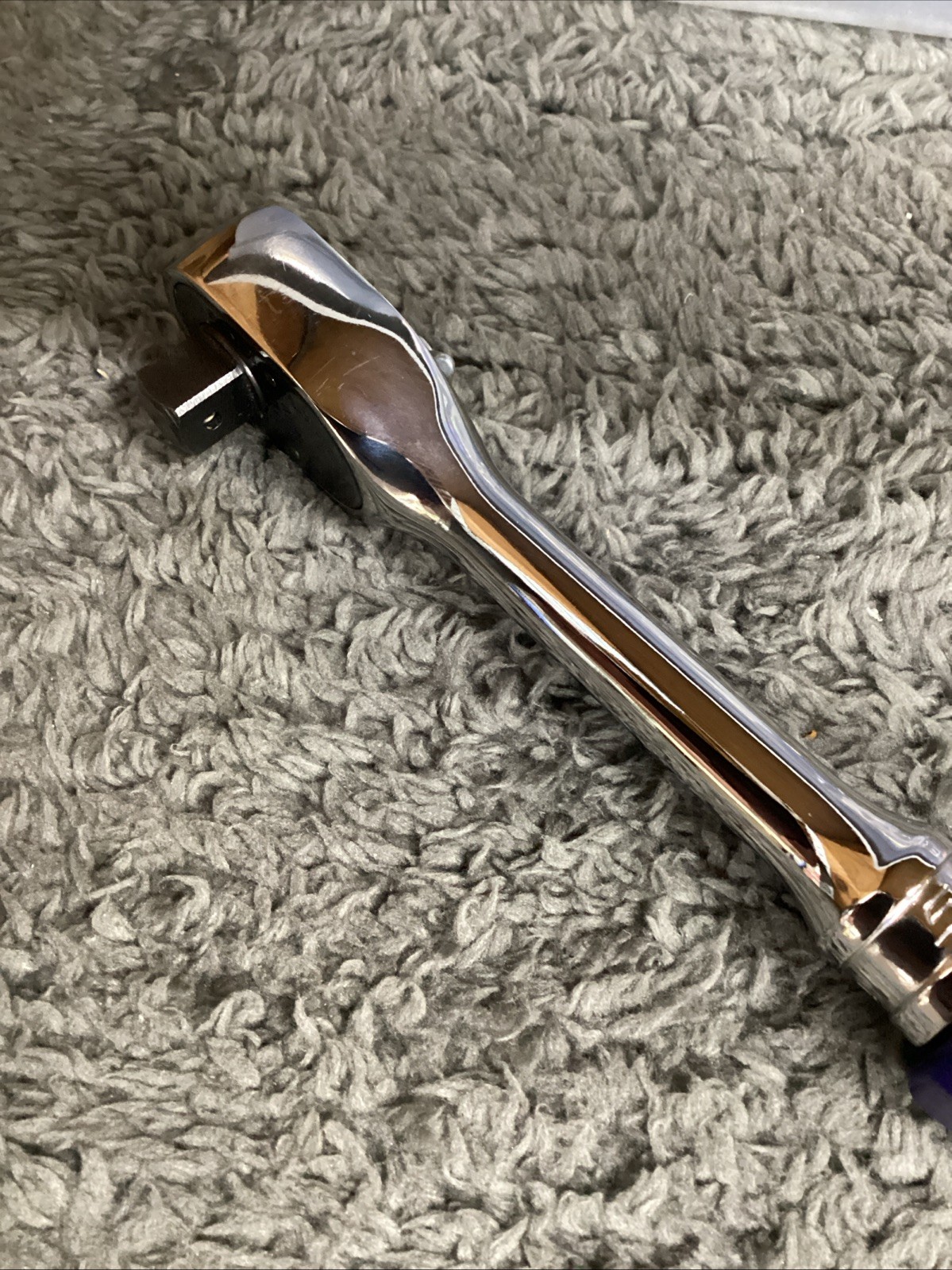 Snap On Dale Earnhardt Jr 3/8″ Drive Blue Handle Ratchet F836 NEW