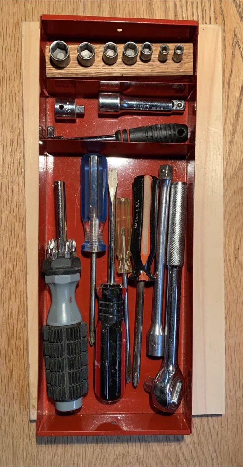 88 Piece Tool Set In Steel Toolbox For Home, Car, and General Use