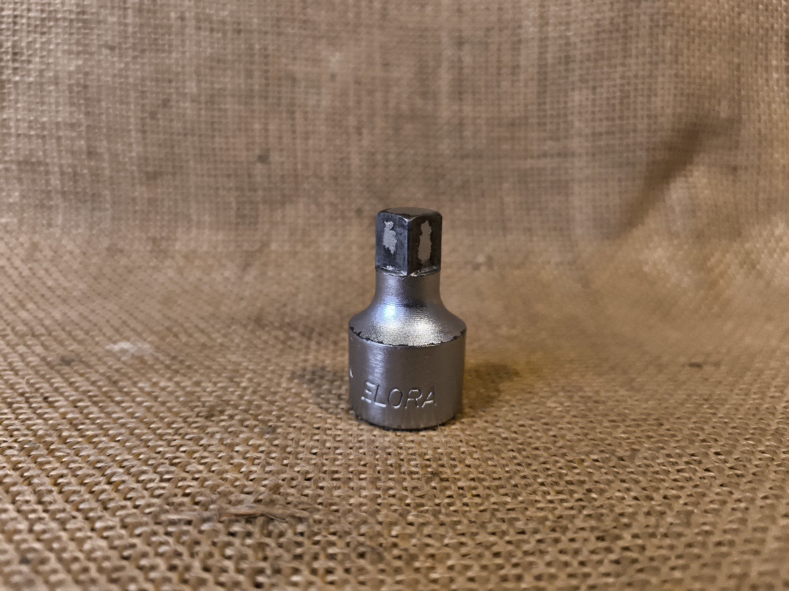 Elora 1/2″ to 3/8″ Drive Adapter Mechanics Garage Vintage German Workshop Tool