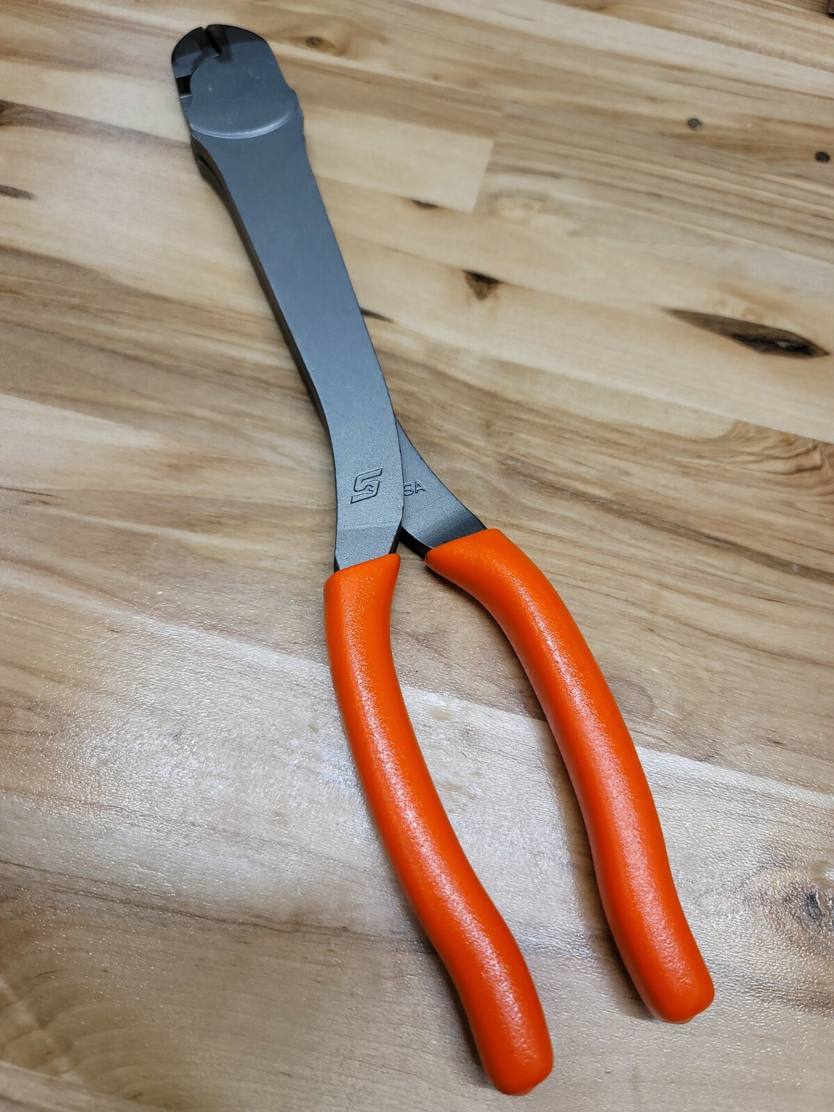*NEW* Snap On 312CF ORANGE – 11″ Heavy Duty Diagonal Cutters – FREE SHIP