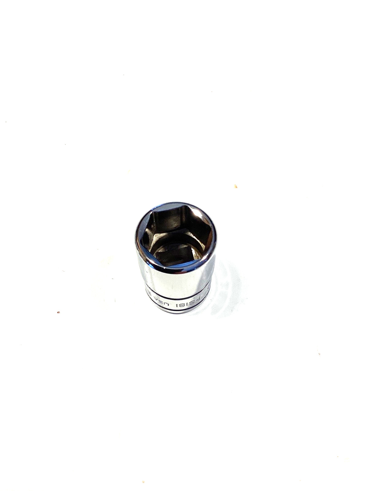Snap On Tools USA FS181 3/8″ Drive 9/16” SAE 6 Point Shallow Chrome Socket NEW