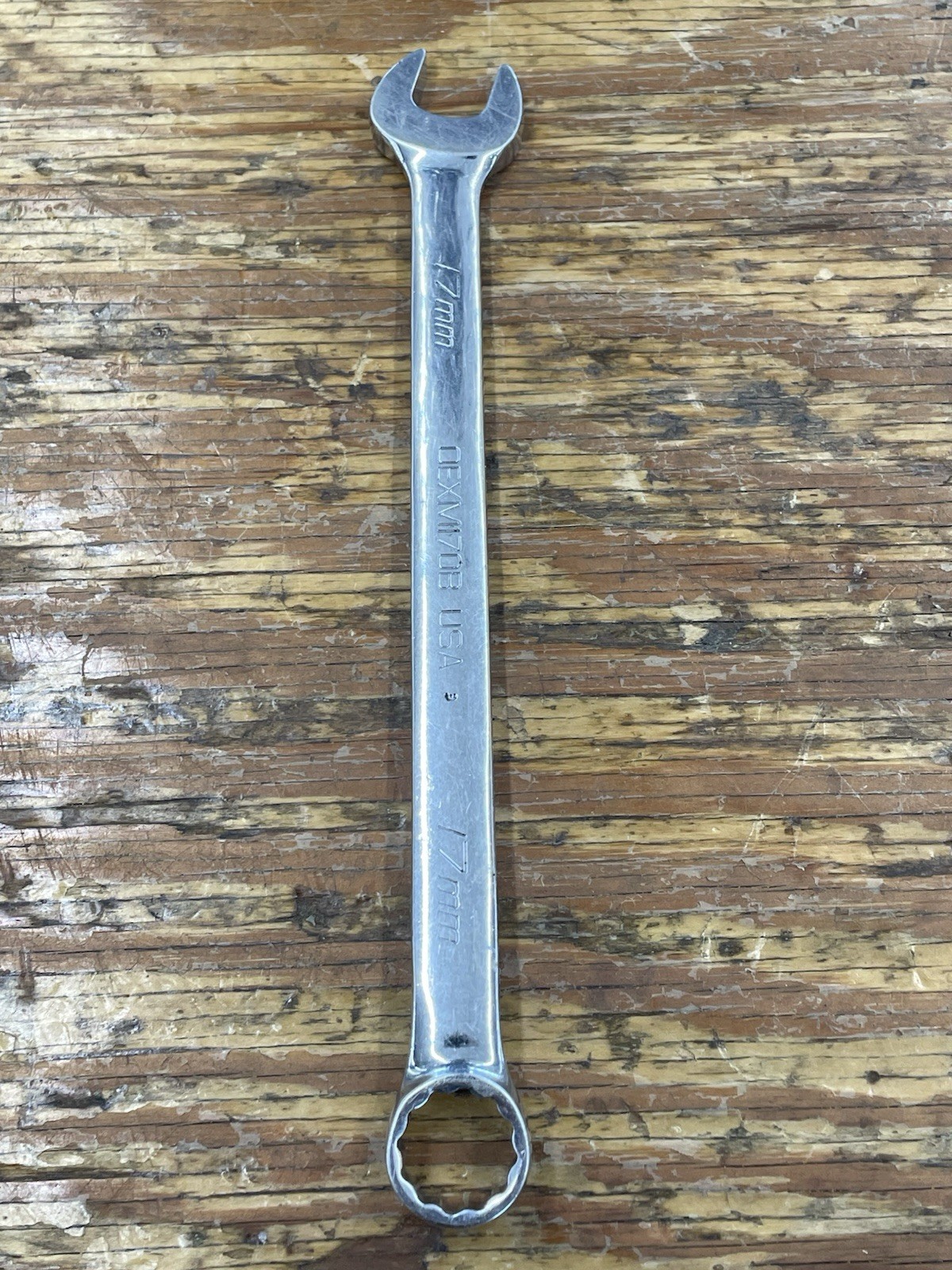 Snap On Tools 17mm OEXM170B 12pt Combination Wrench USA Made
