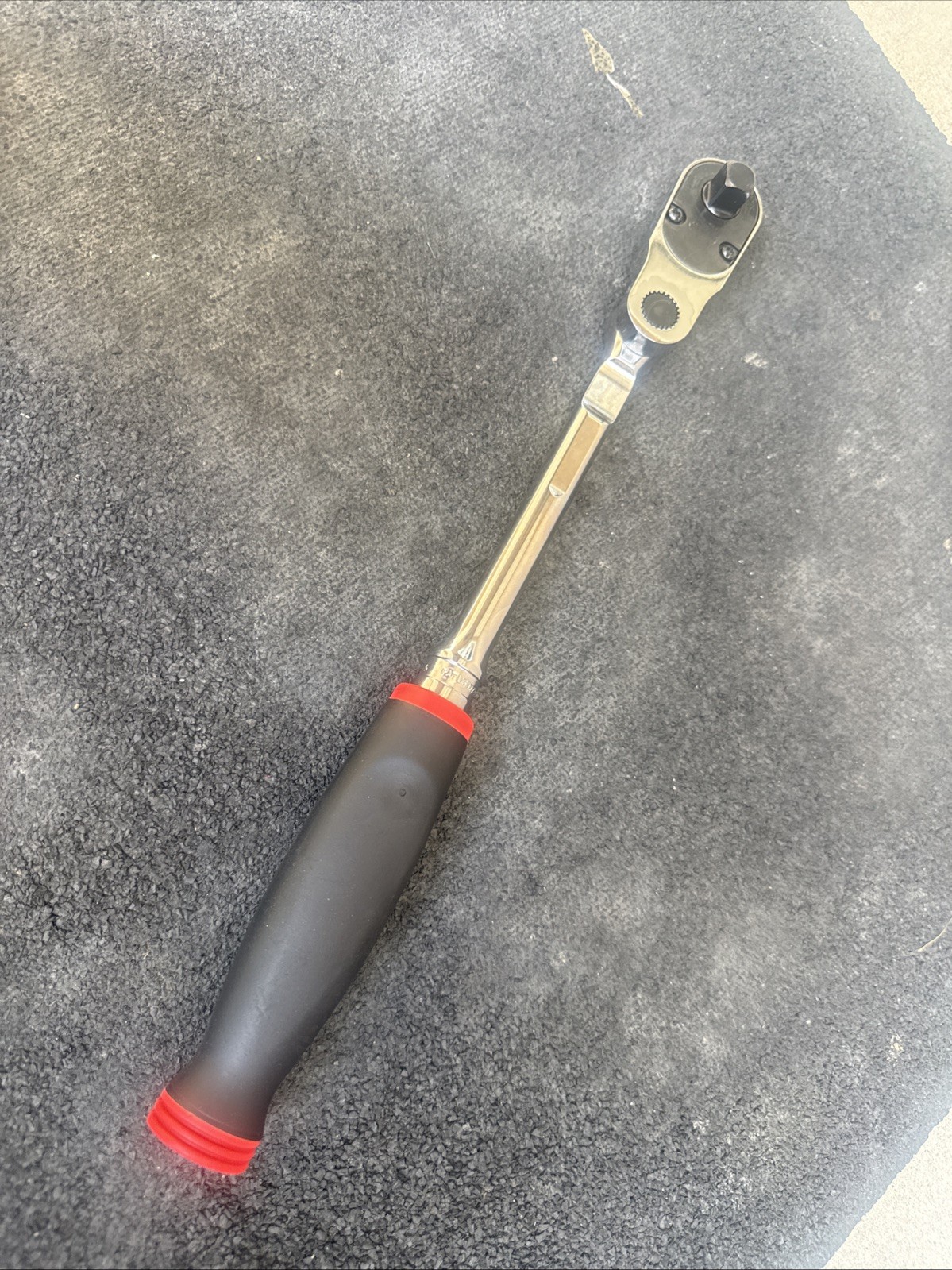 For Snap-on Tools NEW RED 3/8″ Soft Grip Long Multi-Position Ratchet FHL80MP