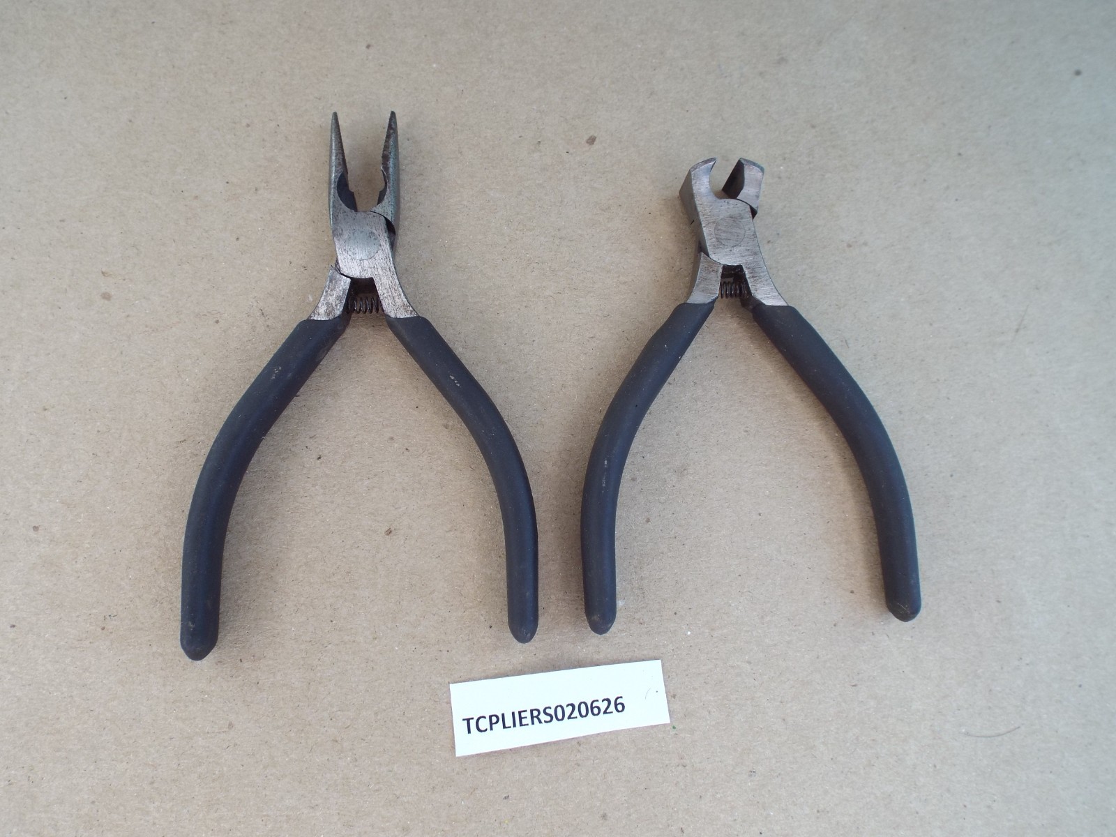 VTG Rare Craftsman Mini Nippers #45175 & Needle Nose Pliers #45173 France (Read)