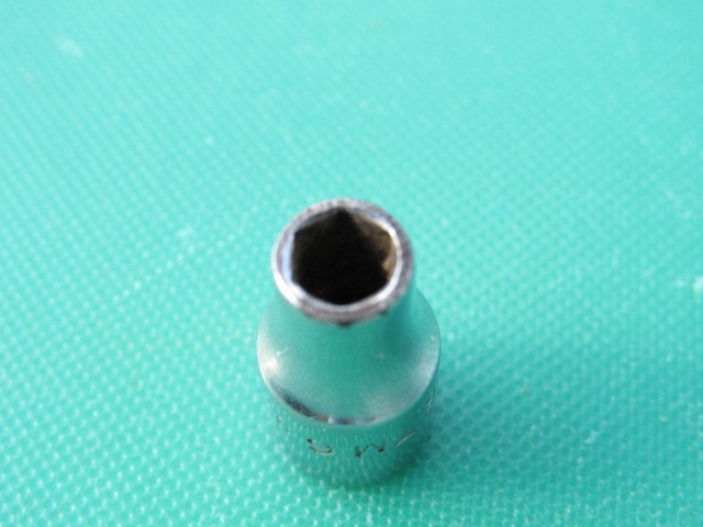 SNAP ON 3/16″ TM6 1/4″ DRIVE SAE 6 POINT SHALLOW UNDERLINE SOCKET TM 6 3/16 IN