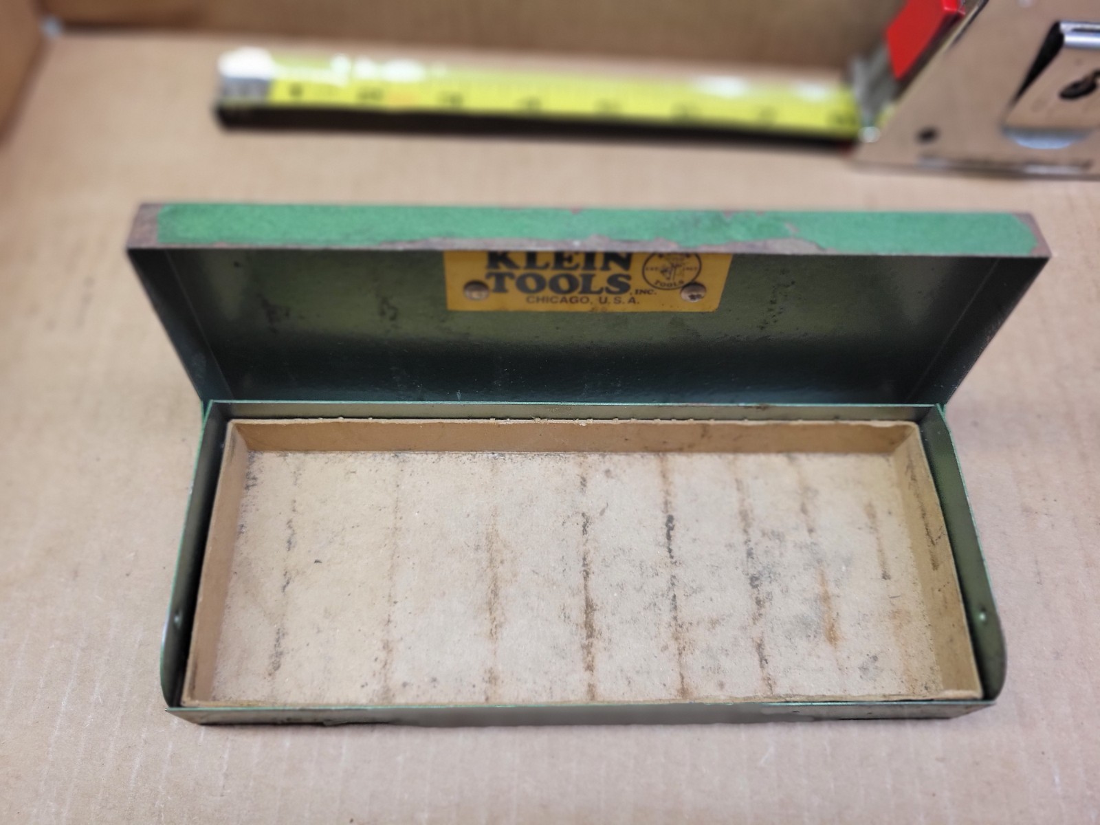 Klein USA Small Metal Socket Tool Box (no tools Box Only)
