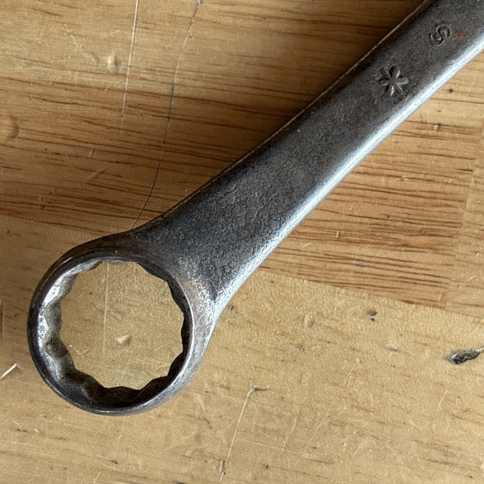 Vlchek Tools 5/8″ x 3/4″ Offset Double Box End Wrench 12 Point WBH2024 Vtg USA