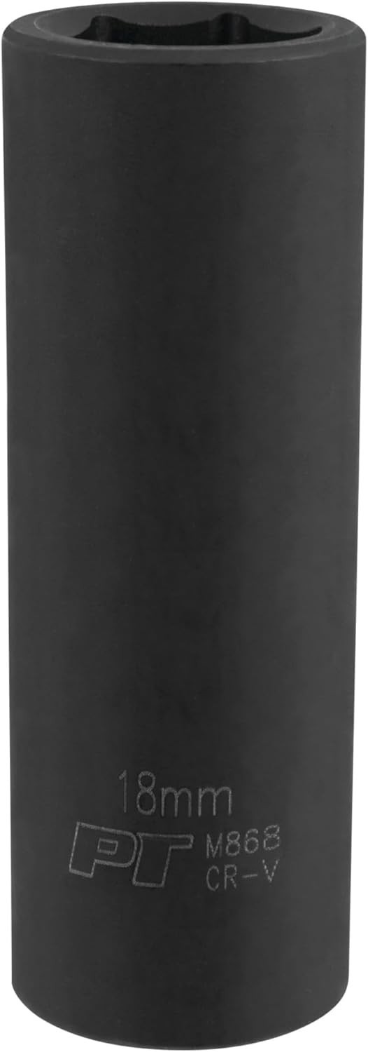 1/2 Drive 6pt Impact Socket, 18mm