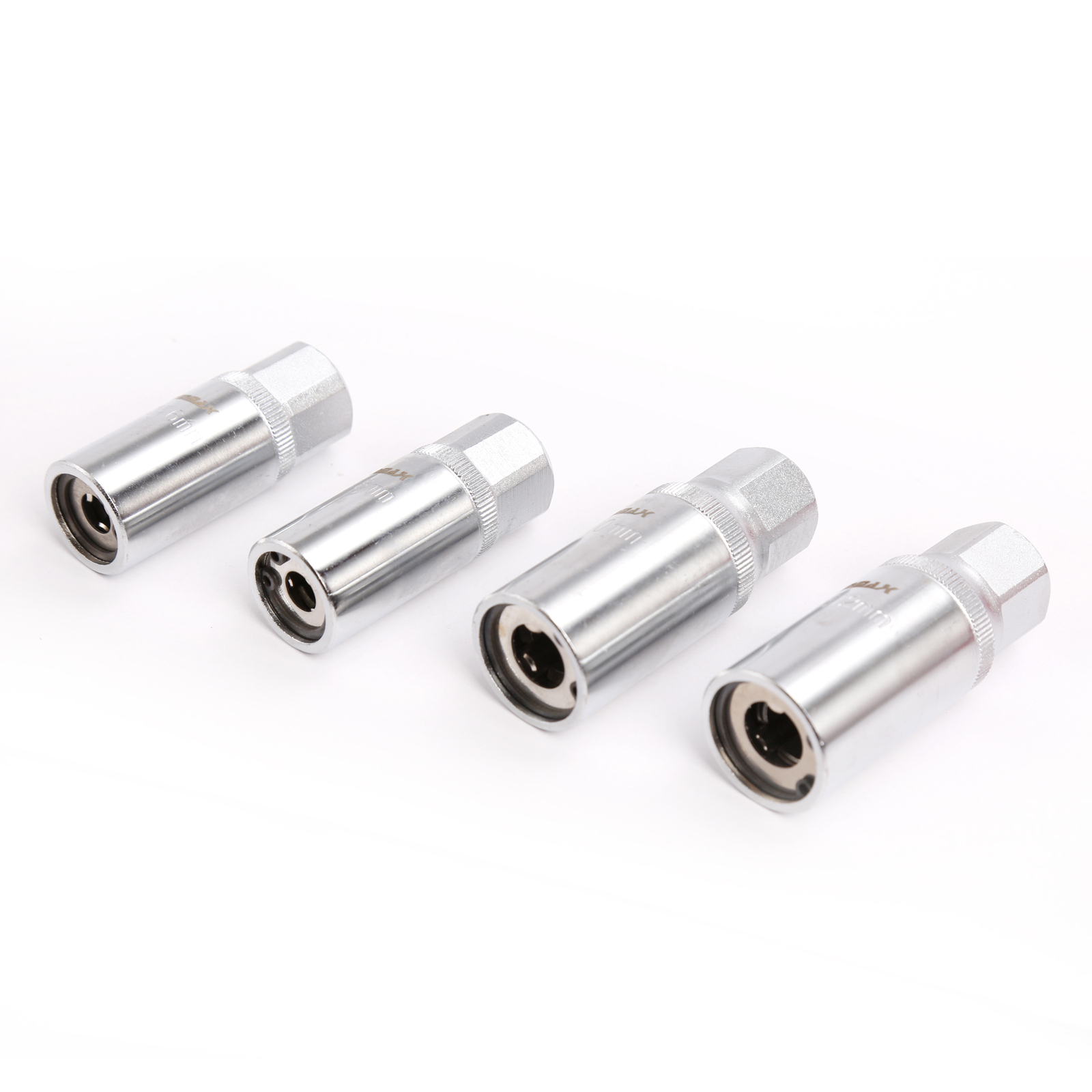 4Pcs Socket Stud Screw Extractor Remover Installer 6/8/10/12MM W/ Roller Bearing
