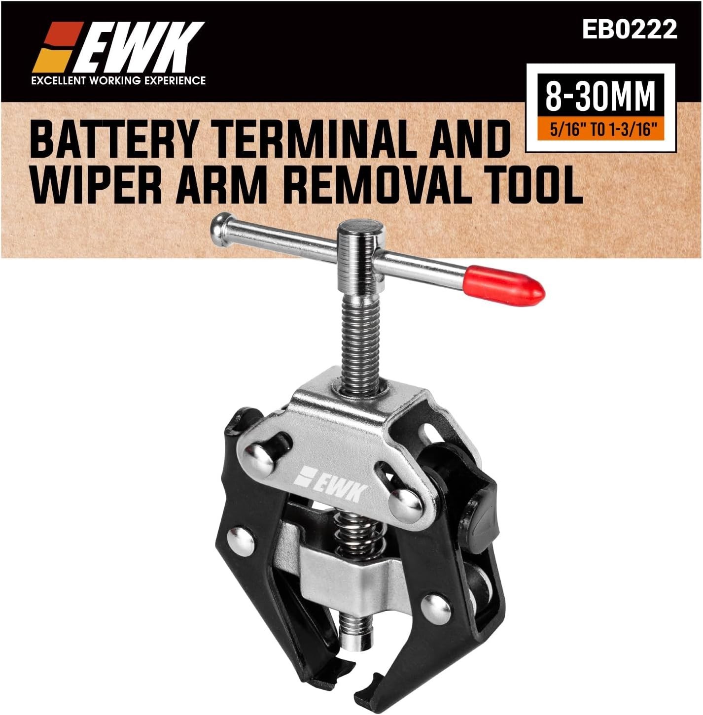 Effortless Wiper Arm Removal Tool – Adjustable & Safe with Carbon Steel Design