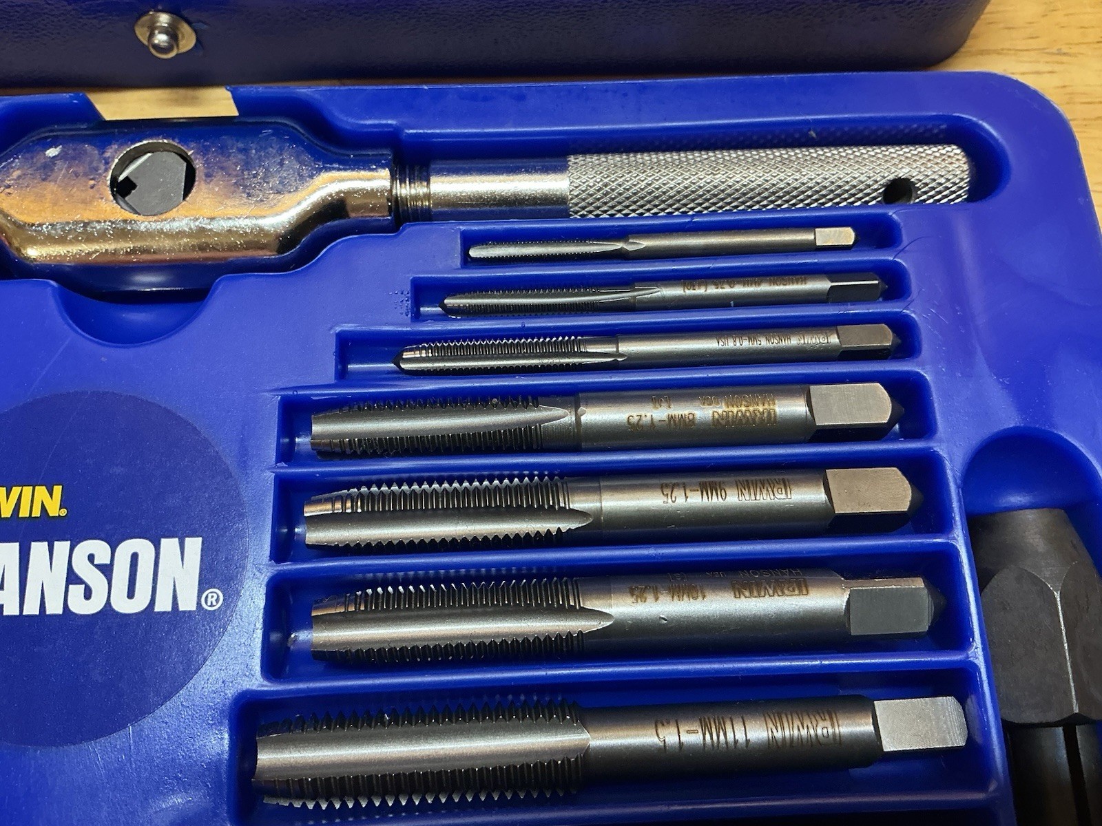 Irwin Hanson 26317 41 Pc. Metric Hex Tap & Die Set (3mm-12mm)