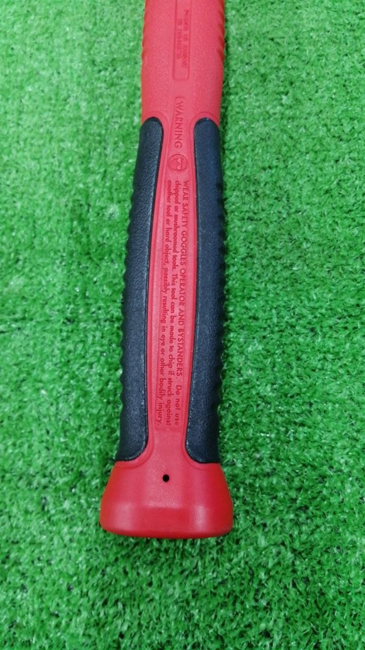 Snap-on HBFE48 48 oz Soft Grip Dead Blow Hammer Red 15″ Length