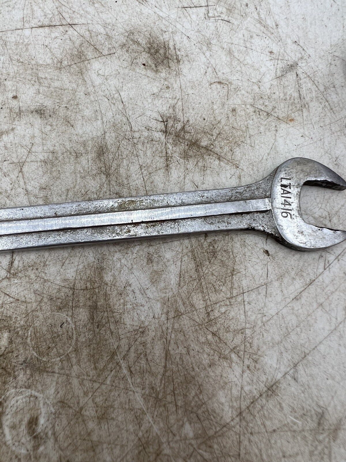 Blue Point Supreme 7/16-1/2 Thin Low Torque Slime Line Open End Wrench LTA-1416