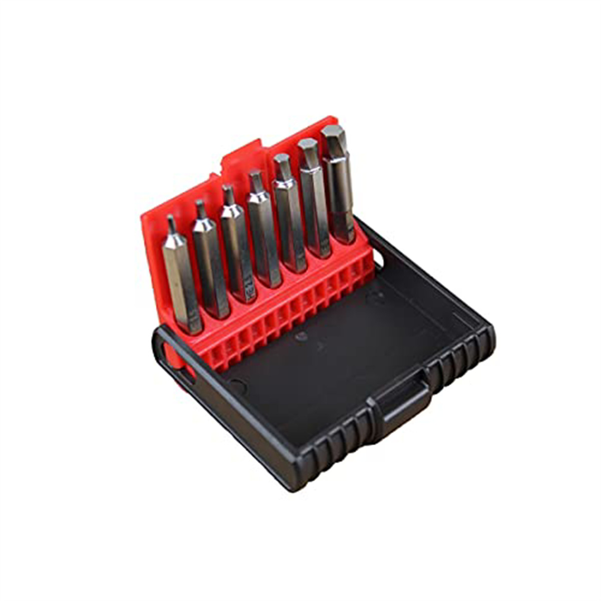 K-Tool BTK2-07HS Damaged Hex Screw Extractor Set 7PCS; Silicon Allow Steel