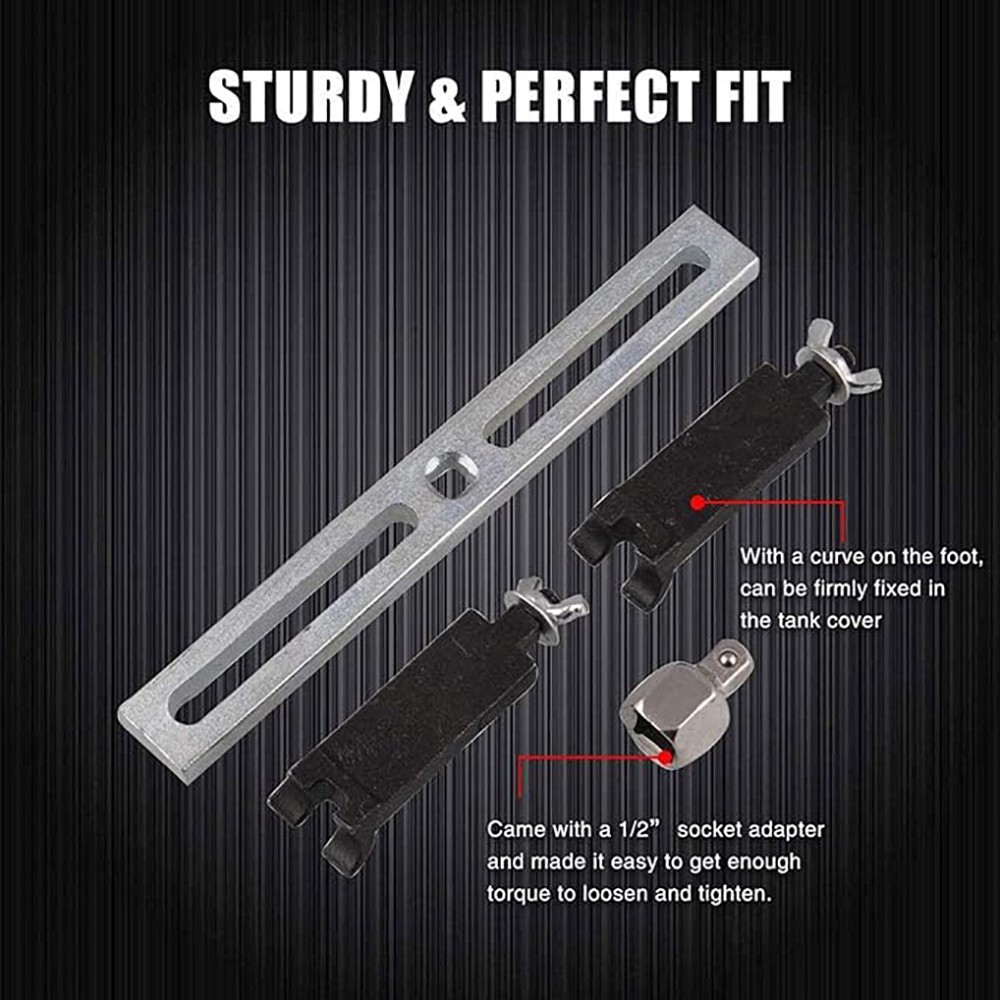 New For Most Vehicles Fuel Pump Lock Ring Tool Silent Tank Lids