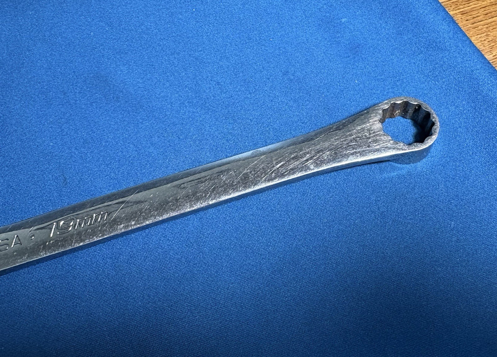Snap-on 17mm-19mm Wrench Double Box End Metric 12 Point #XDHFM1719 USA