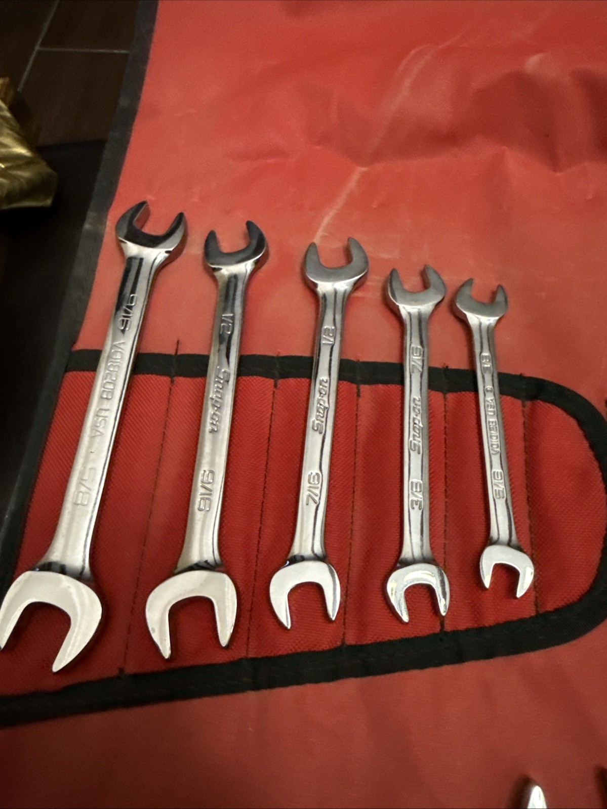 Snap On Double Open End Wrench Set, Big Set, 5/16 – 1 5/8 Pre Owned Great Shape