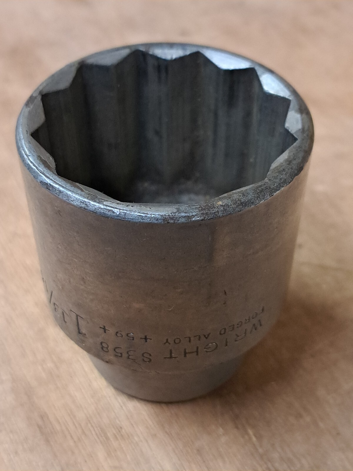 WRIGHT S358 1-13/16″ SOCKET 3/4″ DRIVE 12 POINT