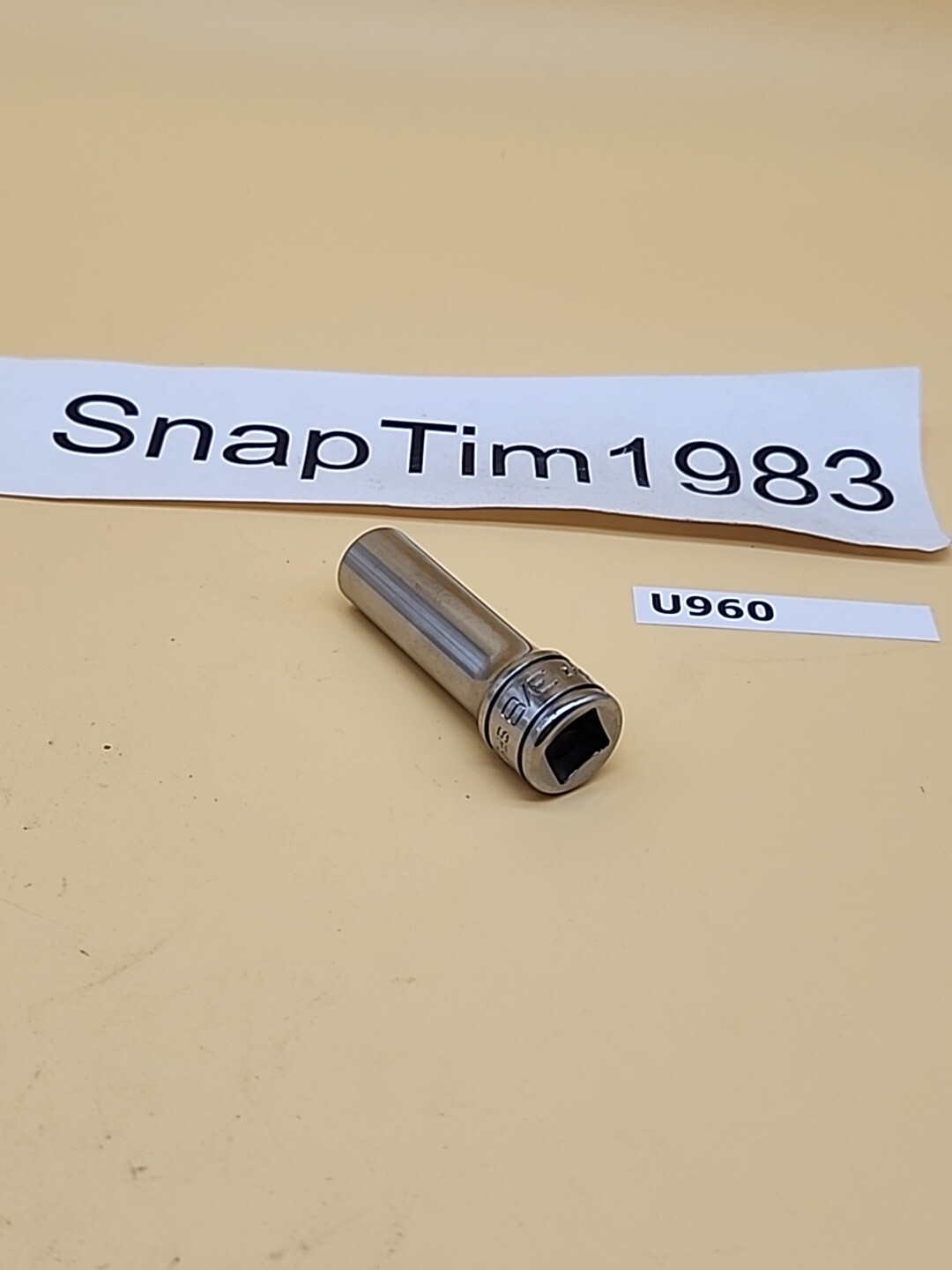 Snap-on Tools SFS121 Deep Socket SAE 3/8in Drive 6 Point – USA